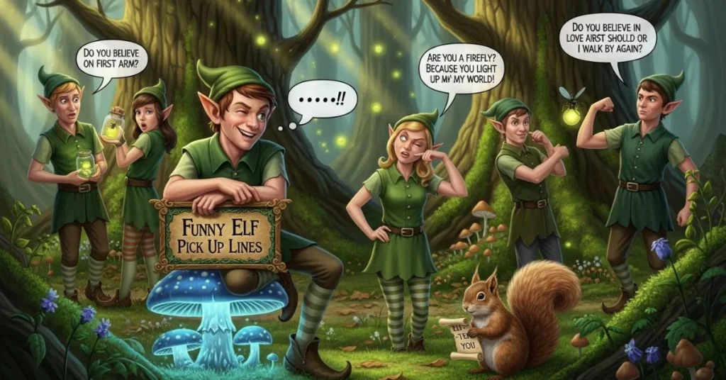 Funny Elf Pick Up Lines