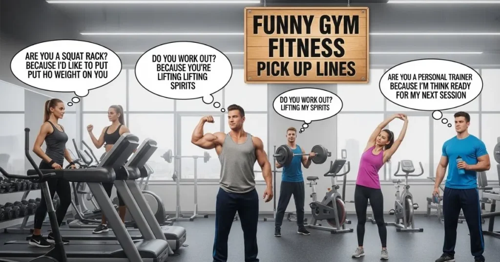 Funny Gym Fitness Pick Up Lines