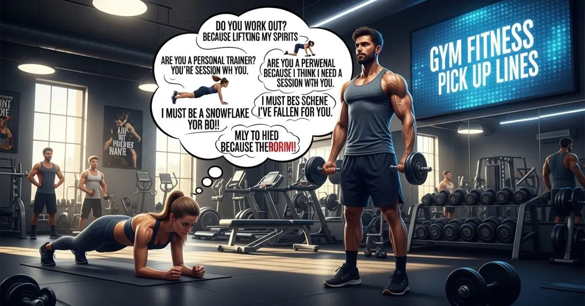 Gym Fitness Pick Up Lines