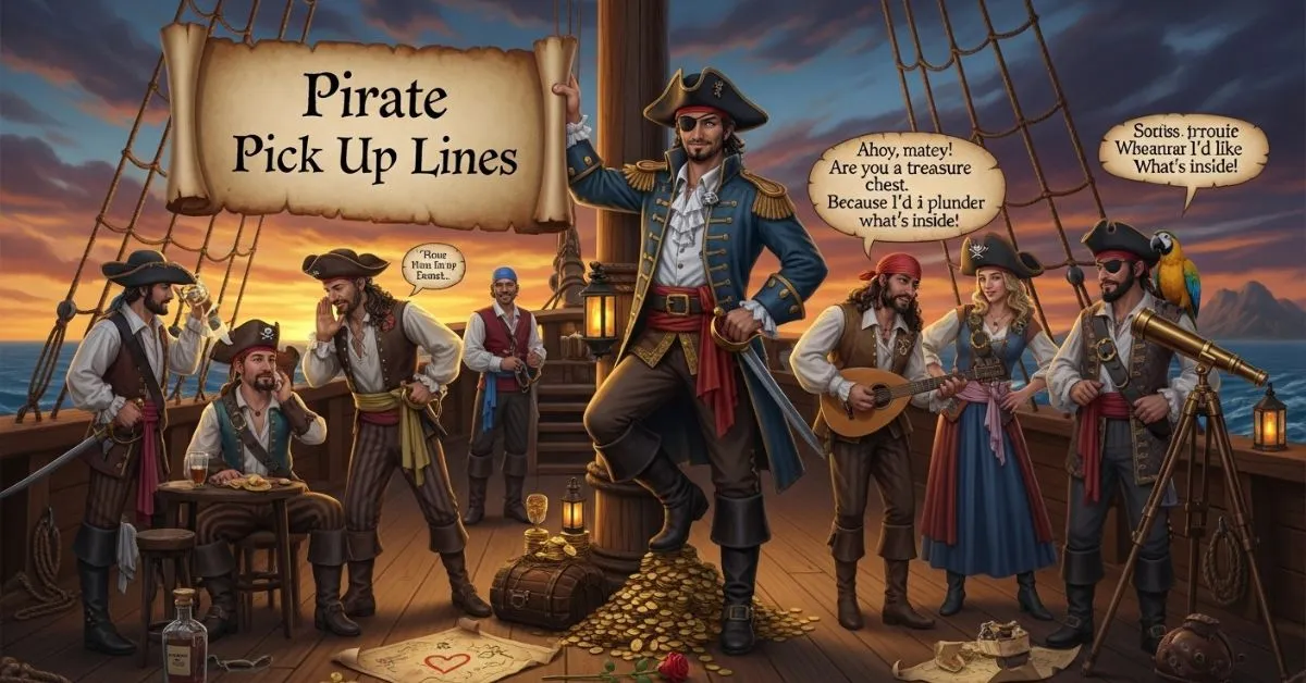 Pirate Pick Up Lines