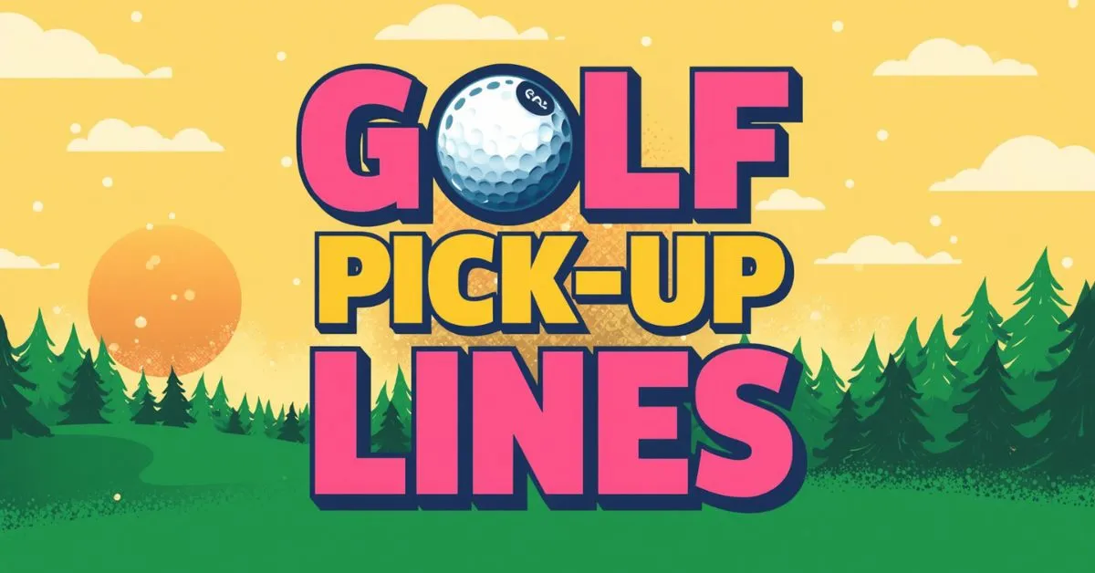 Golf Pick Up Lines