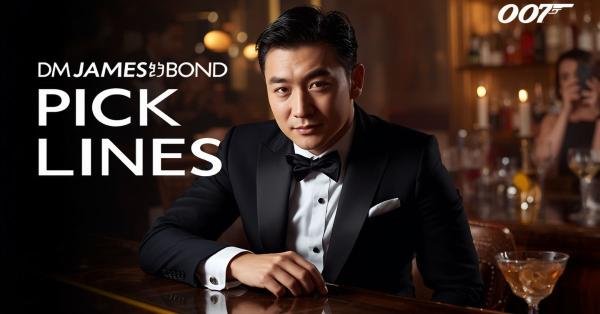 DM James Bond Pick Up Lines