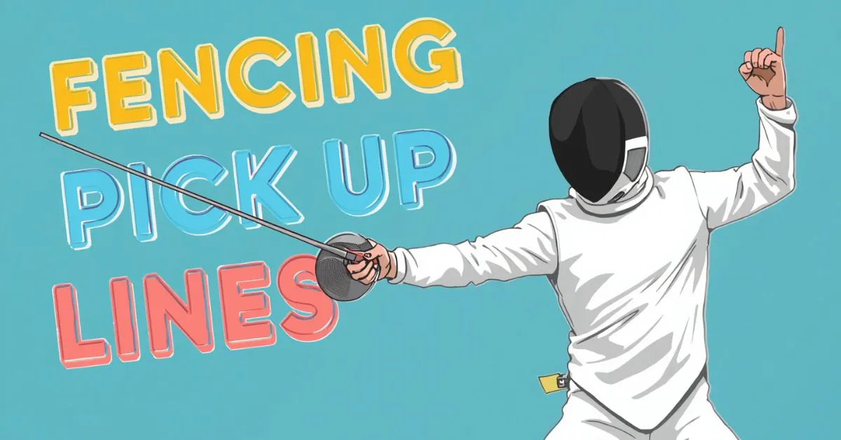 Fencing Pick Up Lines
