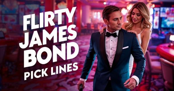 Flirty James Bond Pick Up Lines