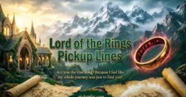 Lord of the Rings Pick Up Lines