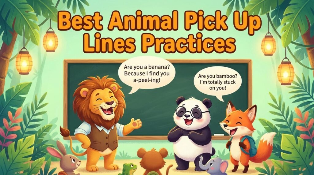 Best Animal Pick Up Lines Practices