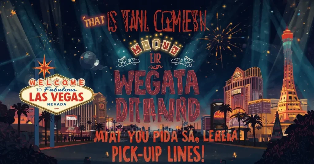 Clever Las Vegas Pick Up Lines For Instagram Captions