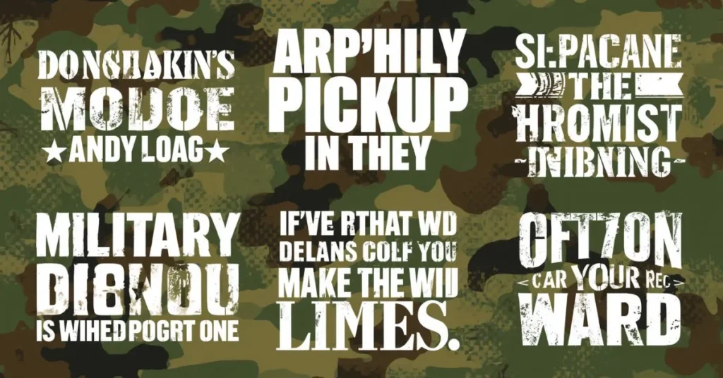 Clever Military Pick Up Lines