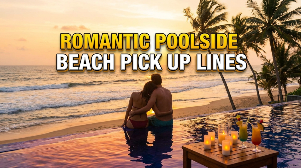 Romantic Poolside Beach Pick Up Lines