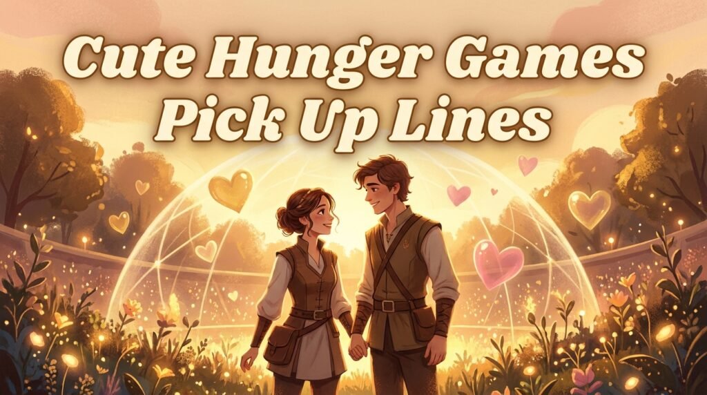 Cute Hunger Games Pick Up Lines