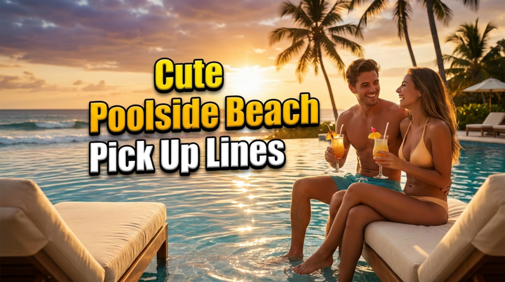 Cute Poolside Beach Pick Up Lines
