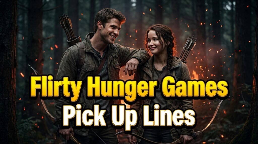 Flirty Hunger Games Pick Up Lines