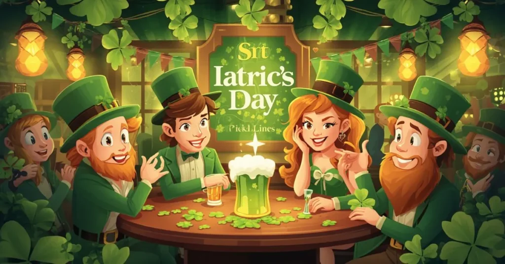 Cute Irish St Patricks Day Pick Up Lines