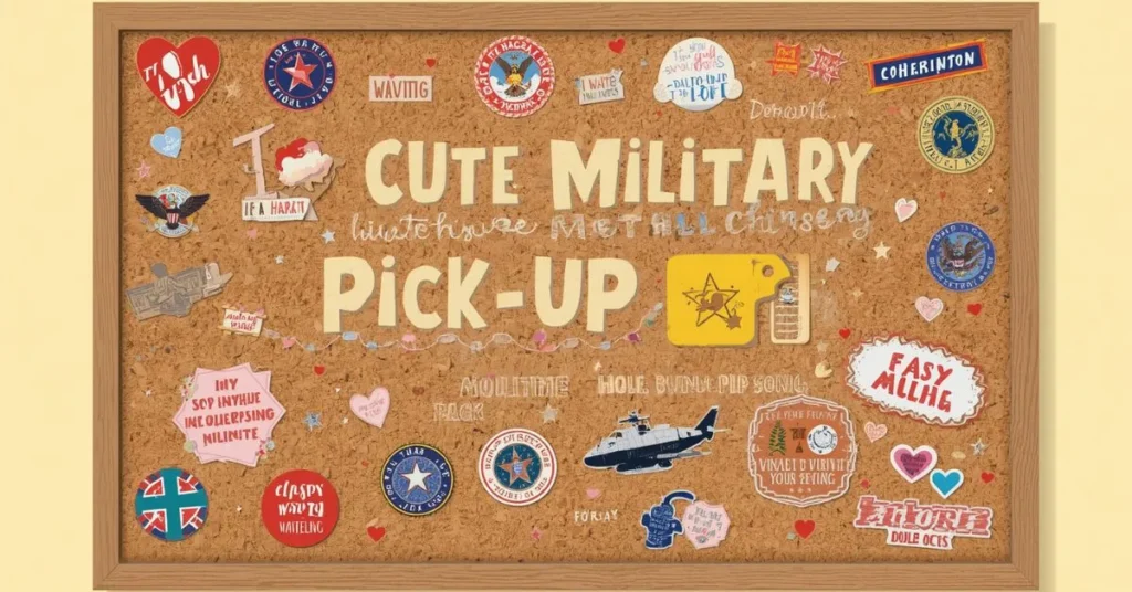 Cute Military Pick Up Lines