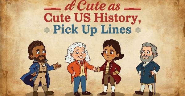 Cute US History Pick Up Lines 