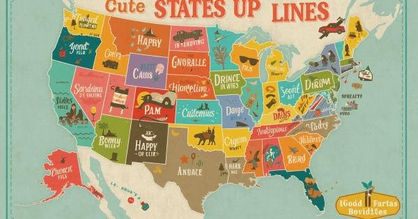 Cute US States Pick Up Lines