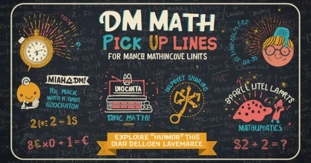 DM Math Pick Up Lines