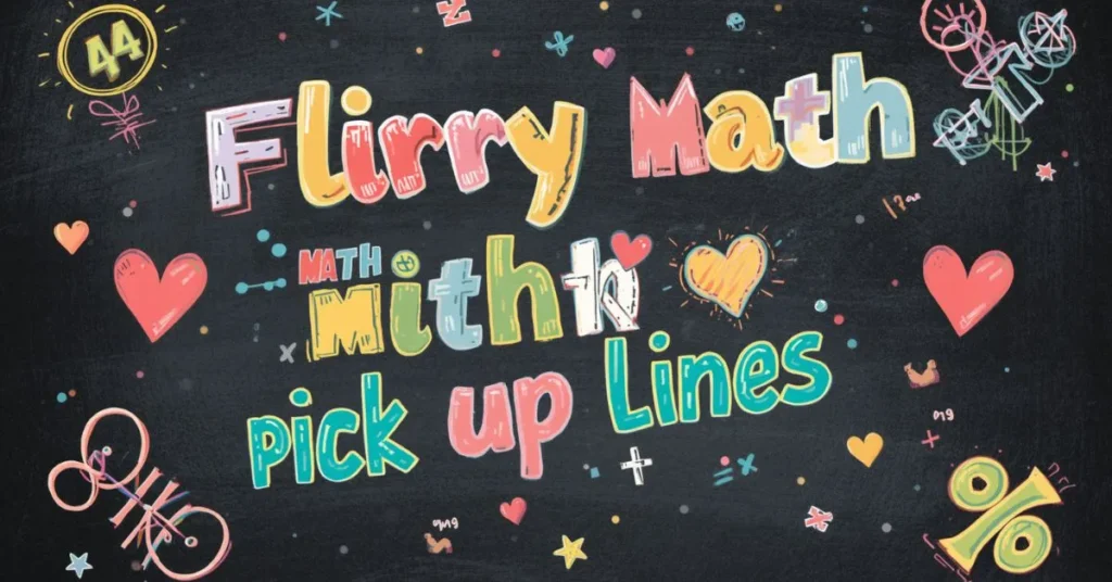 Flirty Math Pick Up Lines