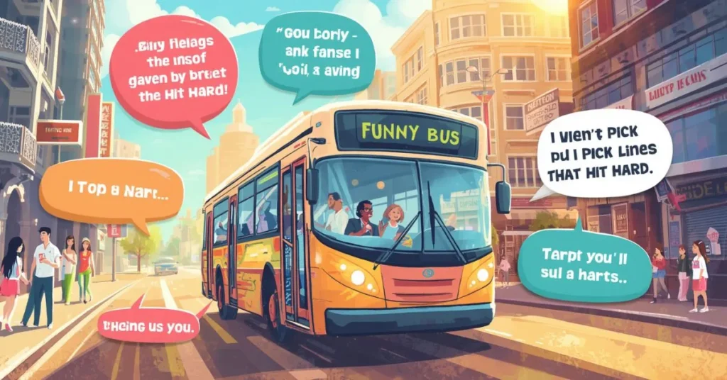Funny Bus Pick Up Lines That Hit Hard