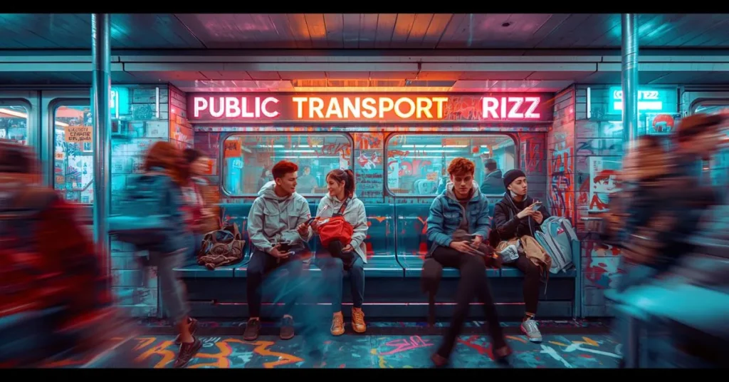 Gen Z Public Transport Rizz Captions