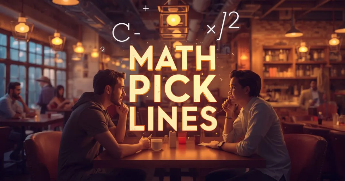Math Pick Up Lines