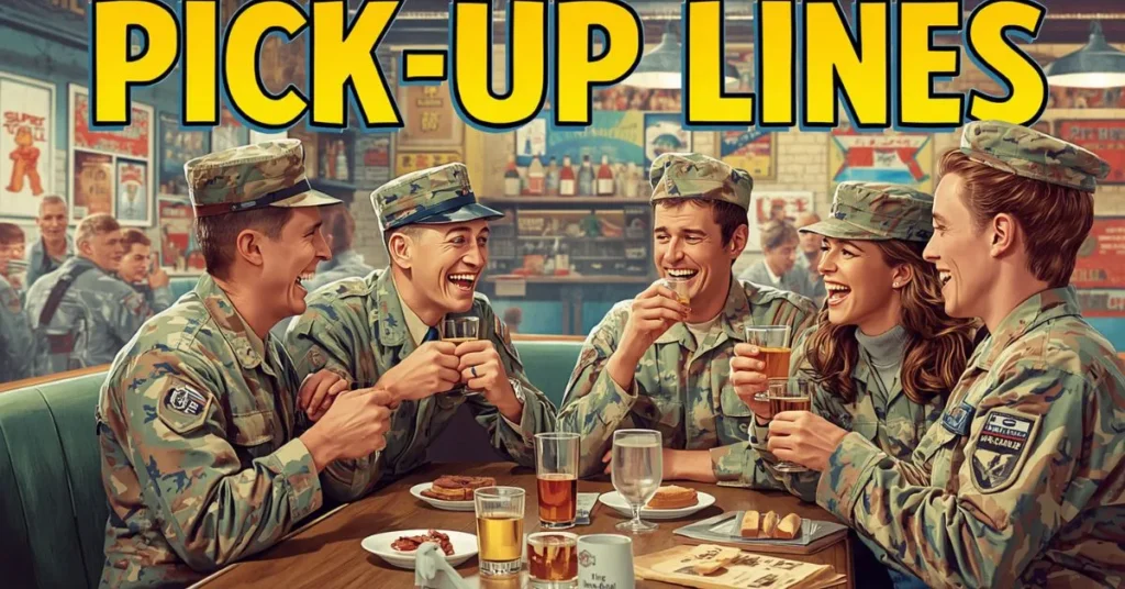 Military Pick Up Lines For Him