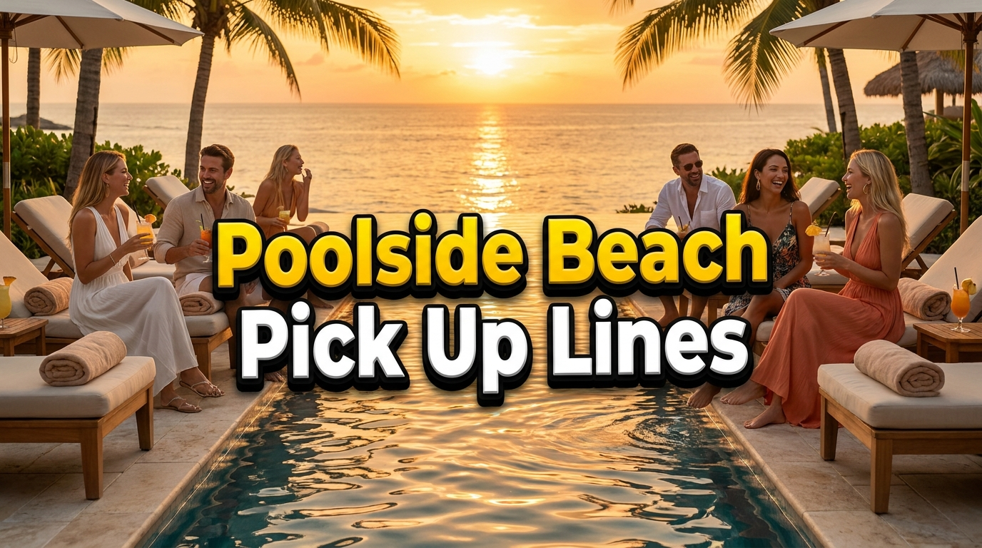 Poolside Beach Pick Up Lines