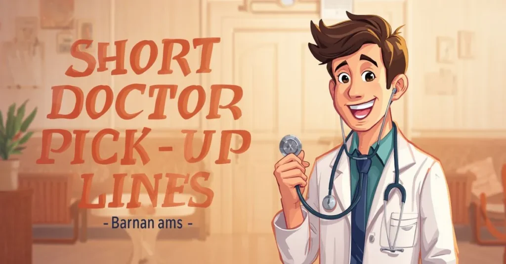 Short Doctor Pick Up Lines
