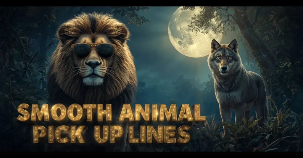 Smooth Animal Pick Up Lines