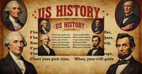 US History Pick Up Lines